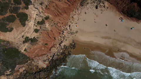 Beautiful Beach and Cliffs, Praia do Telheiro, Algarve, Portugal
