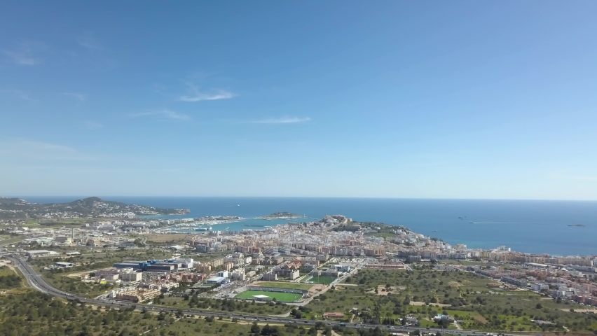 Views of Dalt Vila, Ibiza | Shutterstock HD Video #1058716981