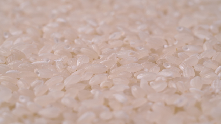 Japanese rice grain rotate and close-up | Shutterstock HD Video #1058743972