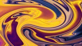 Very Nice Abstract Colors Of Infinity Background Texture Video. Swirls of marble. Liquid orange marble texture. Marble ink colorful. Fluid art 3D Abstract, 4K.