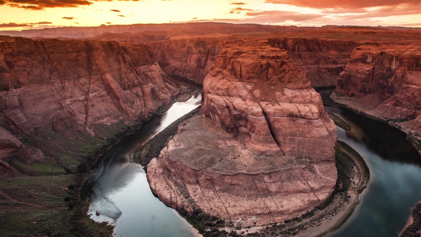 The Colorado River at the Horseshoe Bend in Arizona, USA