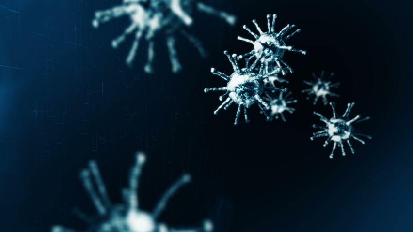Healthcare protection shield. Medical immune system concept. Bacteria and virus defense. Protect. Antibacterial. Resistance antimicrobial. Loop animation. | Shutterstock HD Video #1058835775