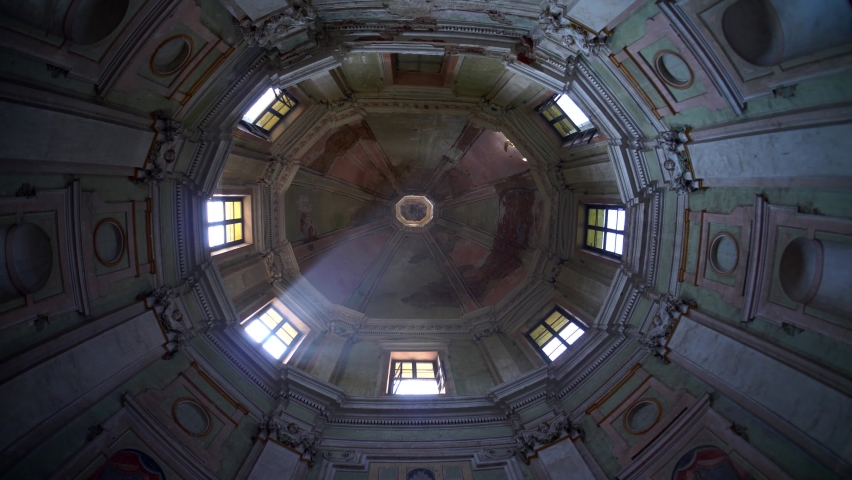 A ray of light through the window in an abandoned temple.
Amazing rays of God