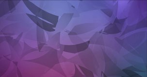 4K looping light purple, pink video with memphis shapes. High-quality abstract video with colorful gradient shapes. Flicker for digital promotions. 