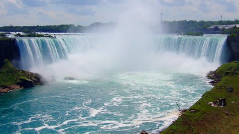 Tripod shot of  the Niagara Falls