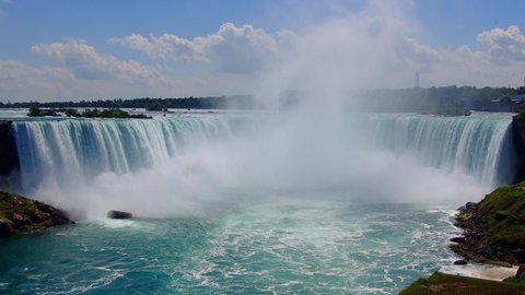 Tripod shot of the Niagara Falls