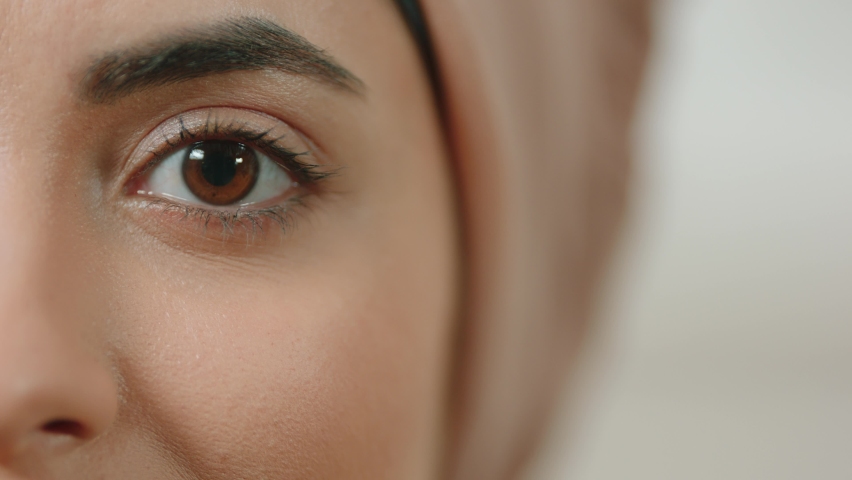 Attractive eyes. Attractive eyes