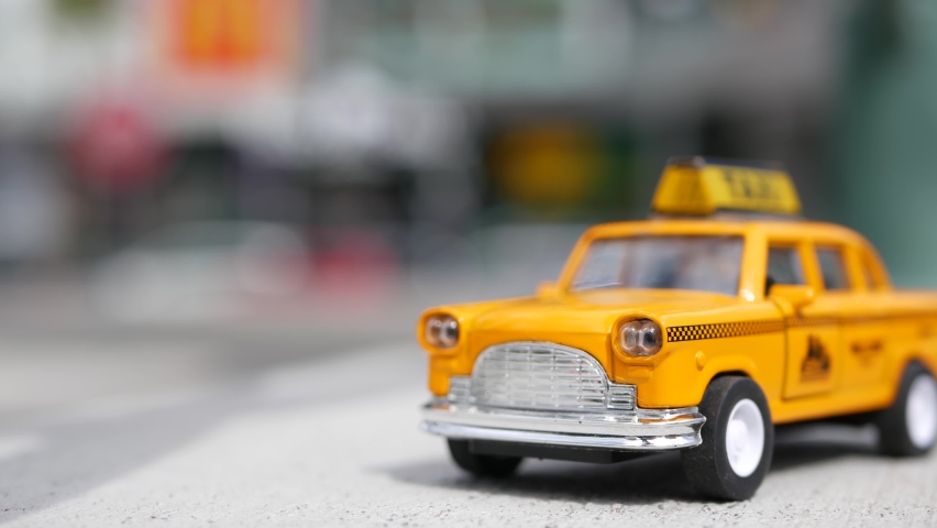 mini taxi cab toys