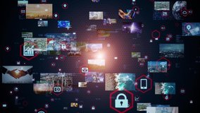 Business communication network concept. Software as a service. Digital transformation. - Powered by Shutterstock - Get 15% off with code: PIKWIZARD15