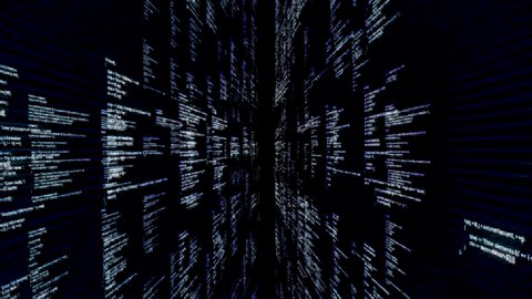 Black Screen Programming Language Code Running Stock Footage Video (100 ...