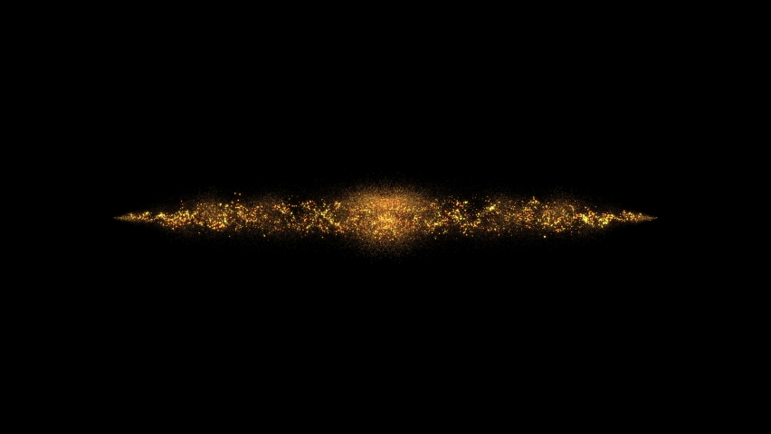 4K Golden particles and sparkles. Christmas gold glitters. Bokeh lights. 3D glowing dust trail. Explosion fireworks. Intro opener. Logo revealer. | Shutterstock HD Video #1059024683