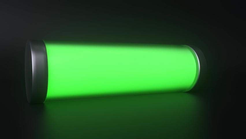 Graphic Animation of Battery on being fully charged. | Shutterstock HD Video #1059102101