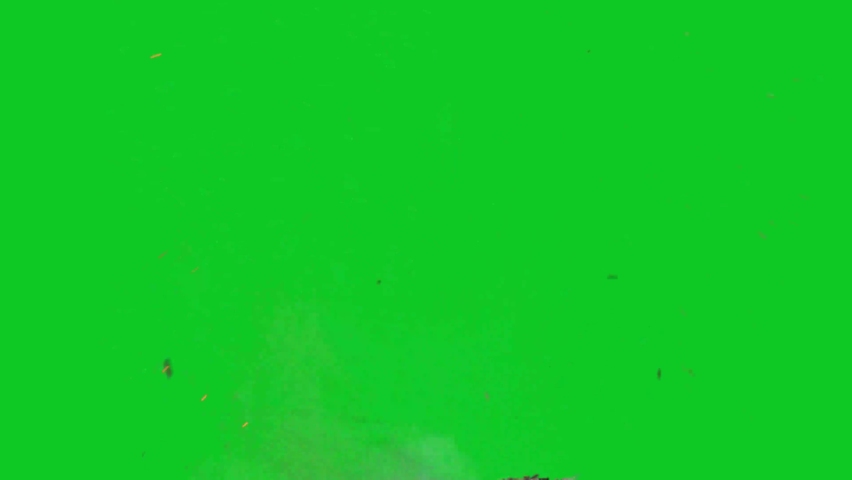 Dirt Charges and sparks for creative video with green screen background. | Shutterstock HD Video #1059182891