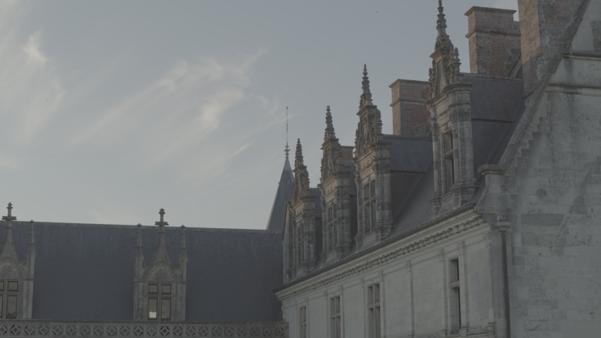 Royal Castle of Amboise in France