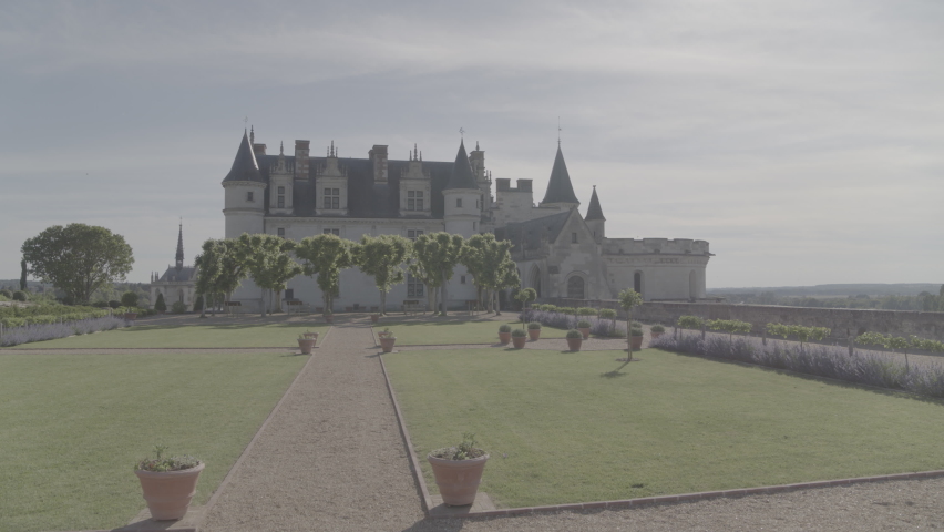 Royal Castle of Amboise in France