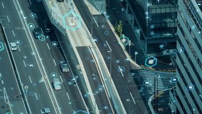 Transportation and technology concept. ITS (Intelligent Transport Systems). Mobility as a service. - Powered by Shutterstock - Get 15% off with code: PIKWIZARD15