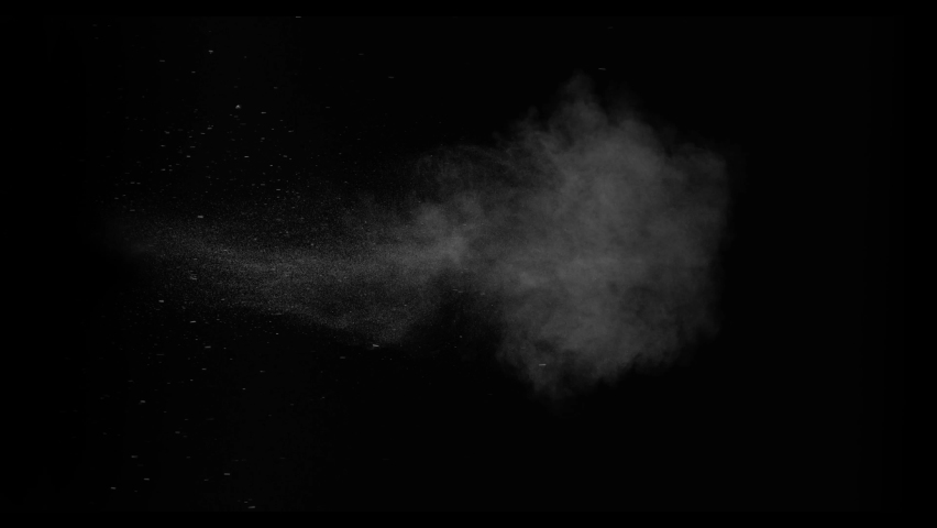 A sand stream exploding from the bottom side and scattering slowly at the end over a black background shot at 60fps from the Sahara collection - Dust VFX Video Element. | Shutterstock HD Video #1059349538