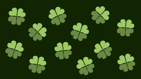 Seamless Pattern Leaf Clover Stpatrick S Stock Vector (Royalty Free ...