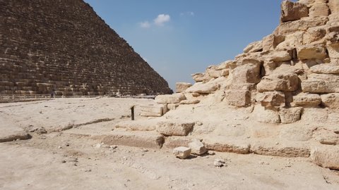 The Great Pyramid of Giza, one the seven wonders of the world