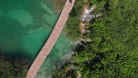 Aerial view of Croatian nature