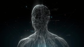 Artificial Intelligence face scanner. Facial recognition and biometric medical research concept - Powered by Shutterstock - Get 15% off with code: PIKWIZARD15