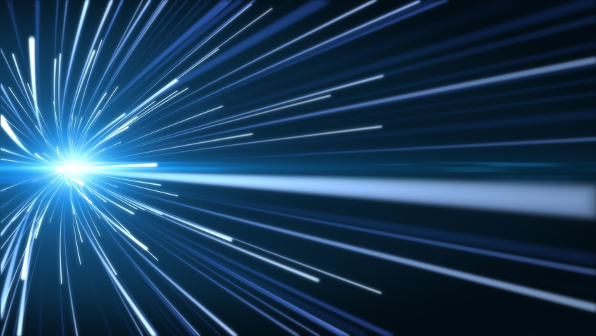 Blue light speed background, Sci fi and futuristic background, Hi speed internet, 4k Resolution. | Shutterstock HD Video #1059525830