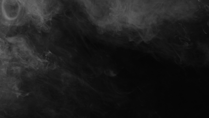 White smoke on a black background. Slow motion. Vape smoke. Vapor , fog, ice smoke cloud , realistic smoke cloud best for using in 4k composition. | Shutterstock HD Video #1059531233