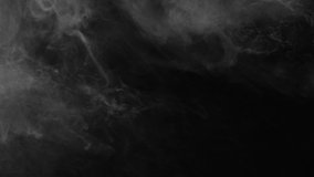 white smoke on a black background. Slow motion. Vape smoke. Vapor , fog, ice smoke cloud , realistic smoke cloud best for using in 4k composition. - Powered by Shutterstock - Get 15% off with code: PIKWIZARD15