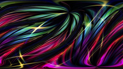 colorful psychedelic disco party music motion background