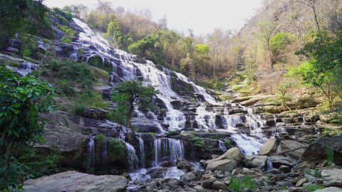 Beautiful Mae Ya Waterfall in Thailand