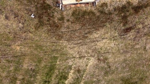 Hungary shadoof drone, aerial video