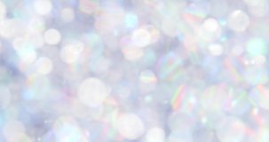 Luxurious soft white background with glittering floating particles and a shiny rainbow reflection.  - Powered by Shutterstock - Get 15% off with code: PIKWIZARD15