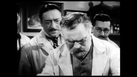 CIRCA 1940s - Doctor Ehrlich and his researchers make significant discoveries disease research.