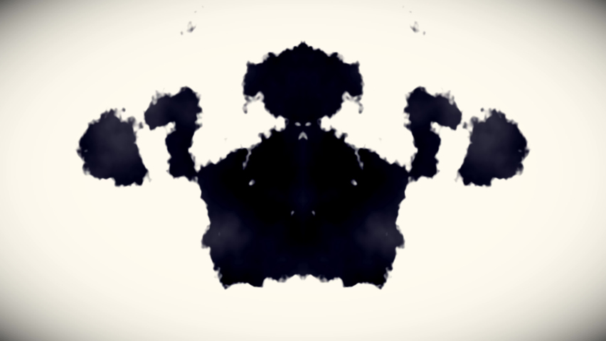 Rorschach inkblot Stock Video Footage - 4K and HD Video Clips 