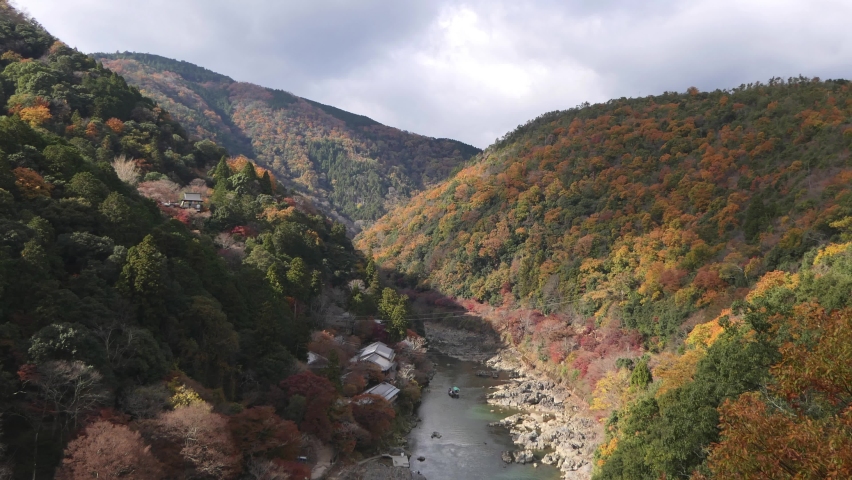 1 Arashiyama Observation Deck Stock Video Footage 4k And Hd Video