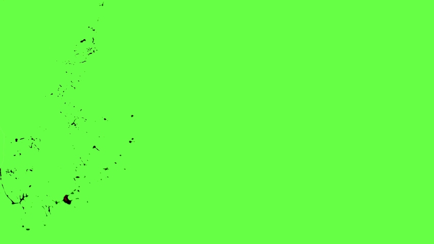 Chroma keying effect of a stream of blood splattered upwards in slow motion on the screen shot at 60fps from the Carnage collection - Blood VFX Video Element. | Shutterstock HD Video #1059825032