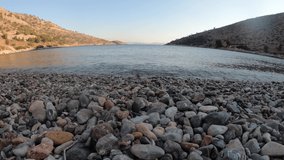 Waves timelapse at Eagean Cost - Chios Island/Greece