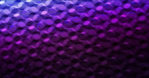 4K looping dark pink, blue abstract animation with dots. Abstract animation with colored bubbles in nature style. Flicker for designers. 4096 x 2160, 30 fps.