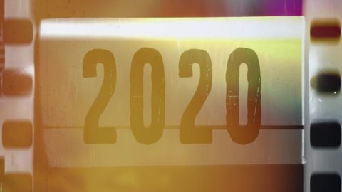 new year 2020 - 2021 transition old calendar