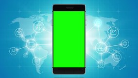 Mobile Communication Network Concept. Digital Transformation. - Powered by Shutterstock - Get 15% off with code: PIKWIZARD15