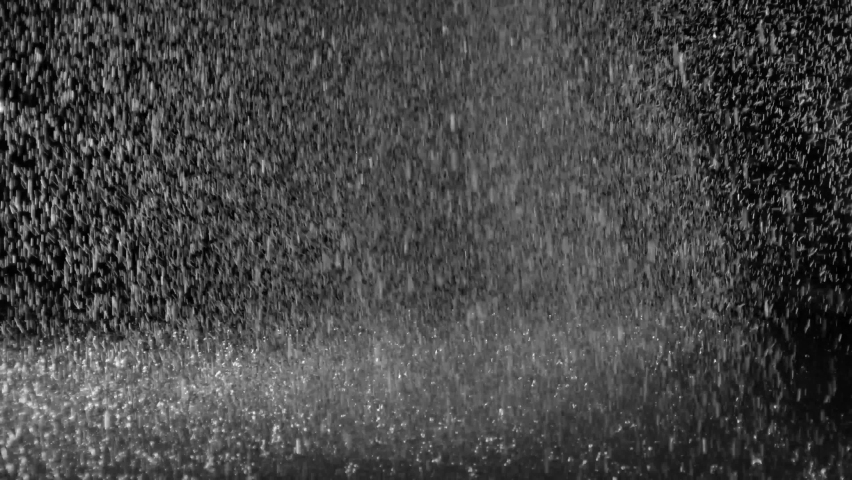 Effect of small rain drops falling from the top converting into heavy rainfall from the Submerge collection - Water VFX Video Element.