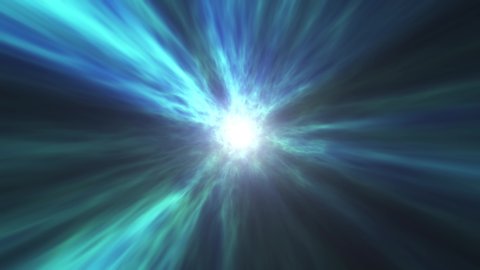 Abstract blue vortex time portal. Fantastic animation of an astral tunnel or travel wormhole with neon lights and brights. Concept of  space, energy , distortion of reality. This is a 4k background .