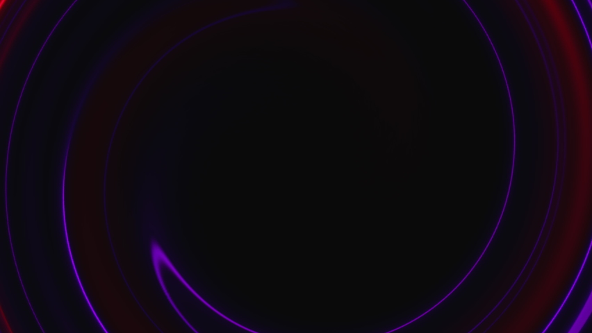 Circular glow. Neon circle. Computer generated abstract twist backdrop. 3D rendering circular merger of neon color rays. | Shutterstock HD Video #1060117199