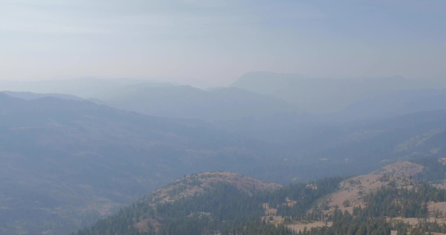 Mountain Ridge landscape lookout PCT Tahoe California