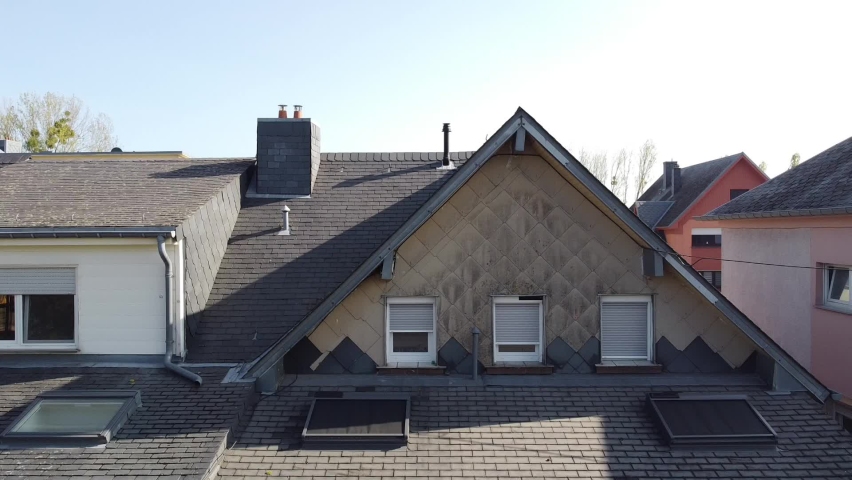 Flyght hight landscape over Luxembourg 