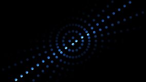 animated dots on the black background, halftone circle dots texture, animated footages, 