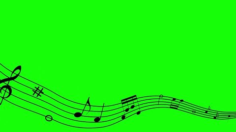 music  green screen concert art symhony animation chroma key musical keys notes rock jazz classical