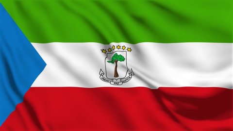 A beautiful view of Equatorial Guinea flag video. 3d flag waving video. Equatorial Guinea flag HD resolution. 