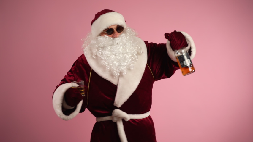 drunk santa costume