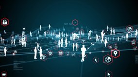 People network concept. Group of person. Teamwork. Human resources. - Powered by Shutterstock - Get 15% off with code: PIKWIZARD15